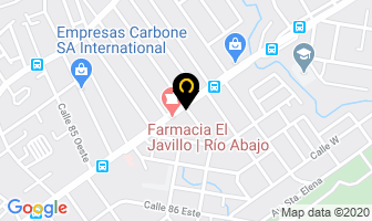 Mapa de Colegio Bilingue Juan Pablo en Panamá