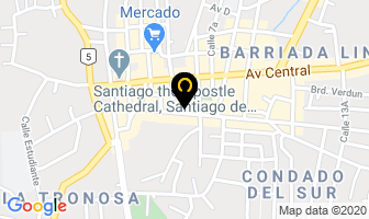 Mapa de Colegio Bilingue Juan Ramón en Santiago