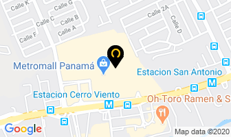 Mapa de Colegio Internacional Saint George en Panamá