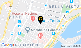 Mapa de Columbus University en Panamá