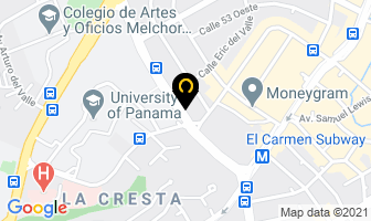 Mapa de Comercial Anand en Panamá