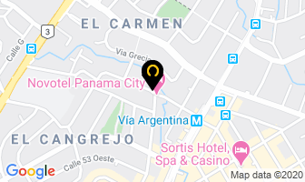 Mapa de Confecciones PanameÑas, S A en Panamá