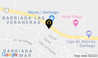 Mapa de Construcciones Y Equipos Santana en Santiago