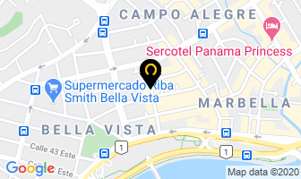 Mapa de Constructora Panama Building Corp en Panamá