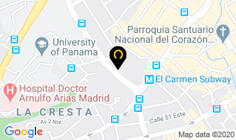 Mapa de Consulado De La RepÚblica Checa en Panamá