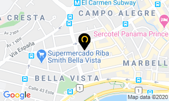 Mapa de Consulado General De Suecia En Panamá en Panamá