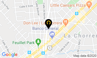 Mapa de Copy Center en La Chorrera