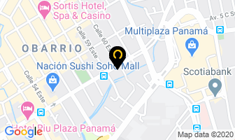 Mapa de Corredores En Seguros, S A en Panamá