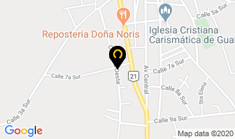 Mapa de Correos Y Telegrafos - Cotel en Gualaca