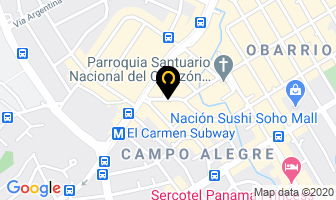 Mapa de Cort Abogados en Panamá