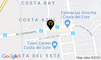 Mapa de Costa Kids en Panamá