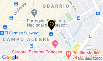 Mapa de DantÉ SalÓn & Spa en Panamá