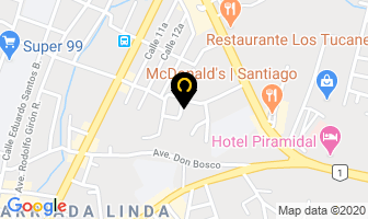 Mapa de Deco Borda 2 en Santiago