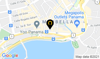 Mapa de Decor Inc en Panamá
