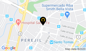 Mapa de Dental Riera en Panamá