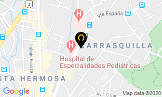 Mapa de Denti Esthetic Center en Panamá