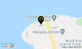 Mapa de Dhl Global Forwarding en Colón