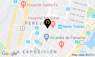 Mapa de Disfrutar en Panamá