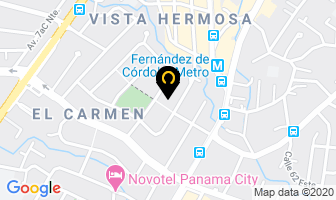Mapa de Distribuidora Upim, S A en Panamá
