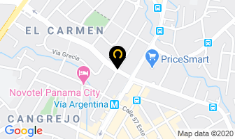 Mapa de Divino Tours en Panamá