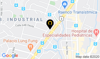 Mapa de Doctora Dalina Gutierrez Chock en Panamá