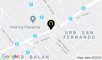 Mapa de Don Don Company en Panamá