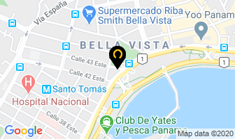 Mapa de Doridis, S.a. (cafe Lavazza) en Panamá