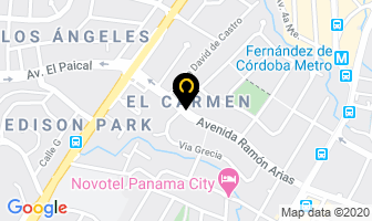 Mapa de Dr Arturo Calvo - Clinica De Cirugia Plastica Y Cosmetica en Panamá