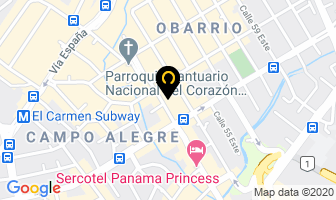 Mapa de Dr Camilo Rodriguez en Panamá