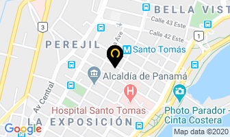 Mapa de Dr. Jorge Luis Delgado González en Panamá
