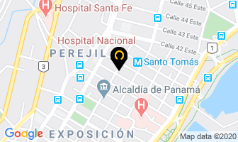 Mapa de Dr. Oscar Carrion Langshaw en Panamá