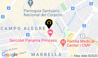 Mapa de Dr Ricardo Canto en Panamá