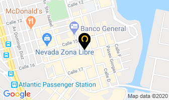 Mapa de El Coronel Zona Libre, S A en Barrio Colón