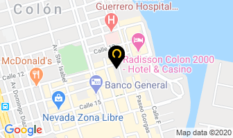 Mapa de Electro VisiÓn Inc en Barrio Colón