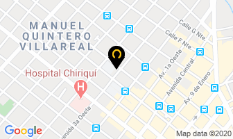 Mapa de Escuela Bilingue Rosalinda Newman en David