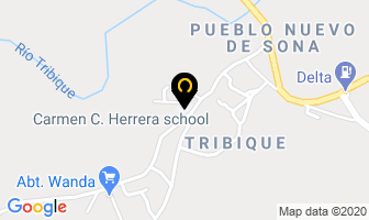 Mapa de Escuela Carmen C Herrera en Soná