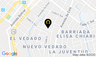 Mapa de Escuela Nuevo Vedado en David