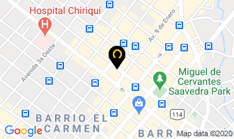 Mapa de Estudio De Belleza Mery en David