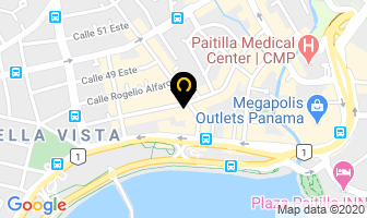 Mapa de Expertia Consulting Group en Panamá