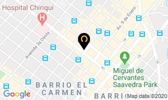 Mapa de Extintores De Chiriqui en David