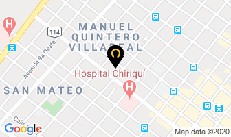 Mapa de Farmacia Revilla en David