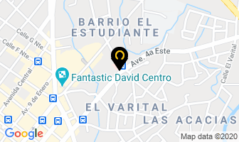 Mapa de Farmacia Victoria en David