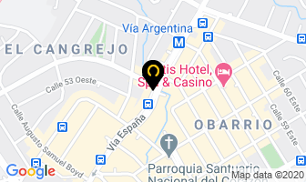 Mapa de Fiesta en Panamá