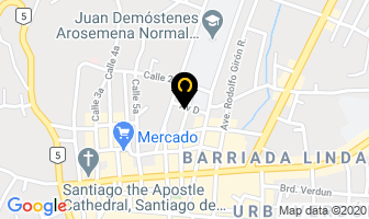 Mapa de Fimesa Inmobiliaria en Santiago