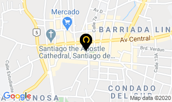 Mapa de Financomer en Santiago