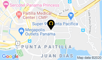 Mapa de Floristeria Marbella en Panamá