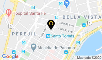 Mapa de Ford Realty en Panamá