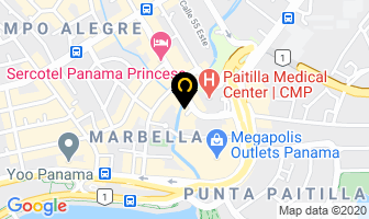 Mapa de Fruttijugos Cafe Panama en Panamá