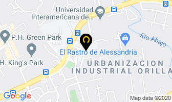 Mapa de Fundespa en Panamá
