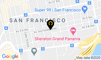 Mapa de G & G Services en Panamá